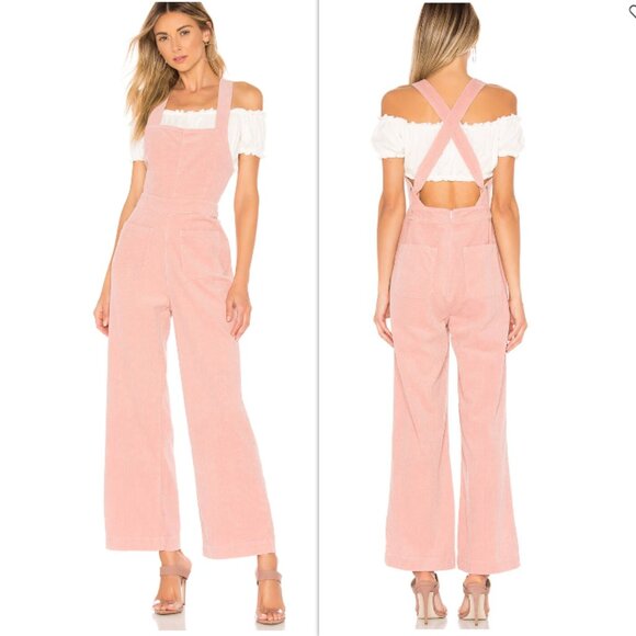 ROLLA'S Pink Corduroy Jumpsuit - Picture 1 of 8